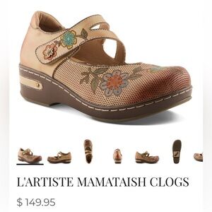 L'ARTISTE MAMATAISH CLOGS 43 (US 11.5-12)